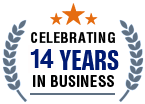 Celebrating 14 Years in Business